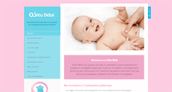 Desktop Screenshot of osteo-bebe.com